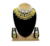 Wedding Collection Kundan Pearl Choker Jewellery Set for Women