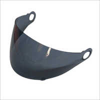 Black Helmet Visor - Fiberglass, Standard Size, Transparent Black | Full Face Design For Vega Cliff/power Helmet, Lightweight, Scratch Resistant