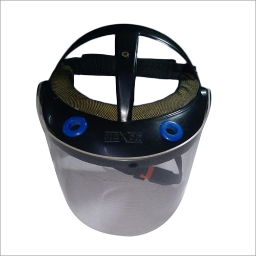 Transparent Industrial Polycarbonate A Type Face Shield at Best Price