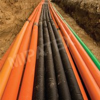 DWC Pipe 32/40mm HDPE Double Wall Corrugated Pipe Cable Ducting Electrical Conduits