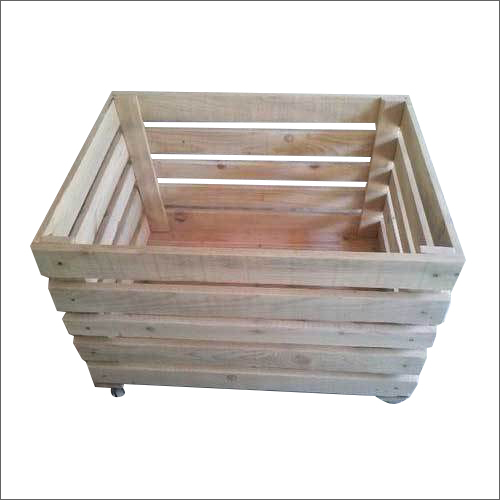 Industrial Wooden Crate