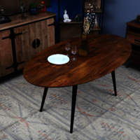 Oval Shaped Dining Table
