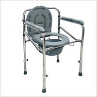 Steel Commode Sitting Chair