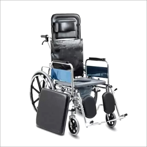 Medical Wheel Chair With Commode By MRIDULA HEALTH