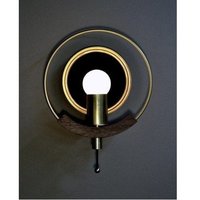 Mini Iron Wall Hanging Lamp - Metal, Height 203.2mm, Length 152.4mm | Eco-friendly, Lightweight, Modern Arts, Handmade Design, Party Theme