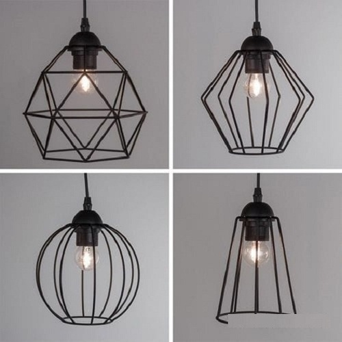 iron wire Hanging lamp