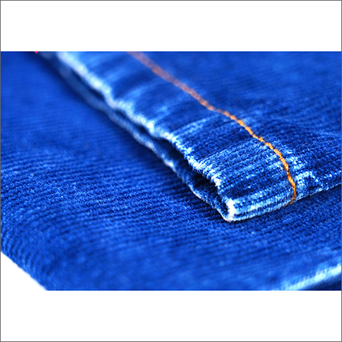54 Inch 16 Wales Cord Indigo Fabric