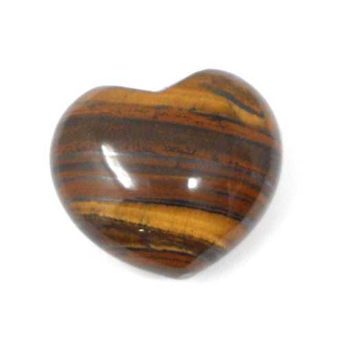 Tiger Eye Heart