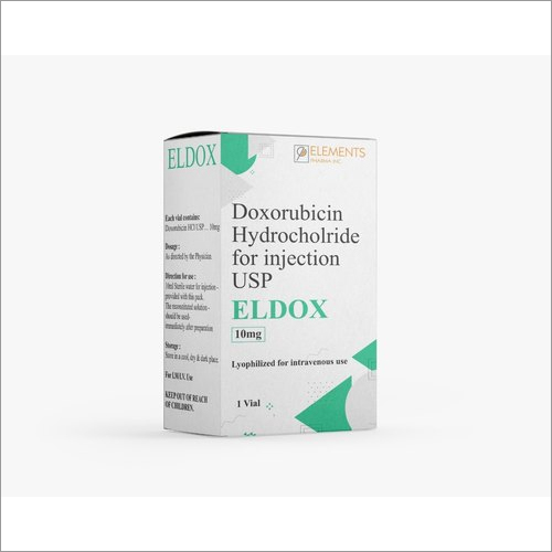100 Mg Doxorubicin Hydrochloride For Injection Usp