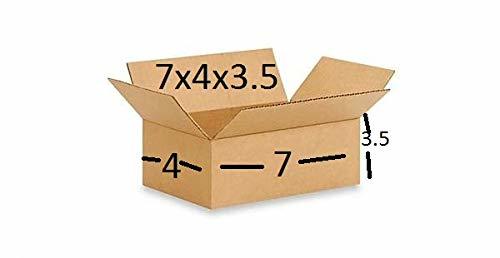 Box Brother 3 ply Corrugated Box Size Length 7 inch Width 4 inch Height 3.5 inch