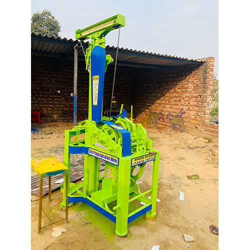 Semi Automatic Gear Box Submersible Motor Lifting Machine