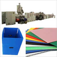 Pp Hollow Board Production Line - 1800mm Width, 3-5mm Thickness, 300-450kg/hr Output | Manual Drive, 1 Year Warranty, Direct Type