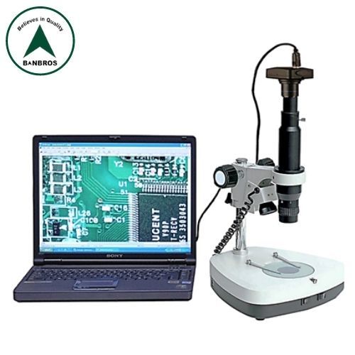 Digital Lcd Projection Microscope Focus Range: 55Mm Millimeter (Mm)