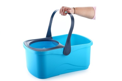 Blue Mop Bucket
