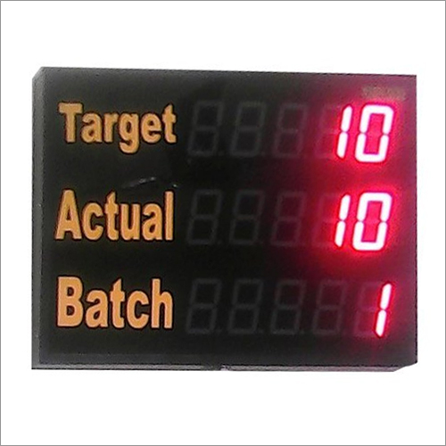 Metal Factory Production Display Board Application: Commercial