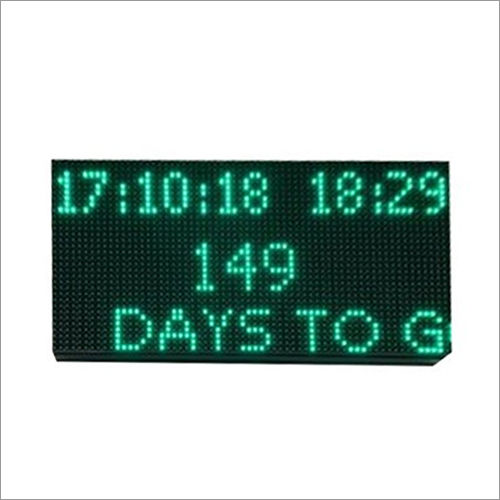 Rectangular LED Digital Clock