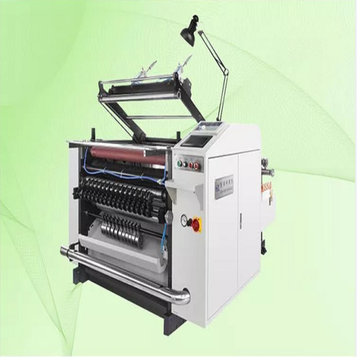 Thermal bank paper roll slitting  machine