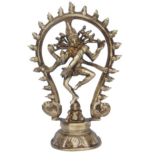 Lord Natraj (Lord Of Dance) Brass Statue for Home decoration/gift /temple