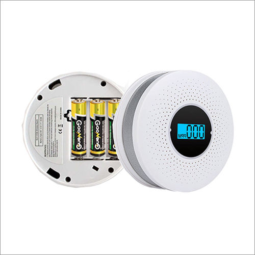 Digital Display Carbon Monoxide Detector Replaceable 3AA Battery Smoke alert smoke detector and carbon monoxide fire alarm Sensor DC 4.5V powered