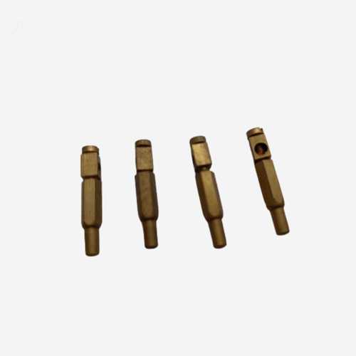 Brass Electric Pin - Color: Golden