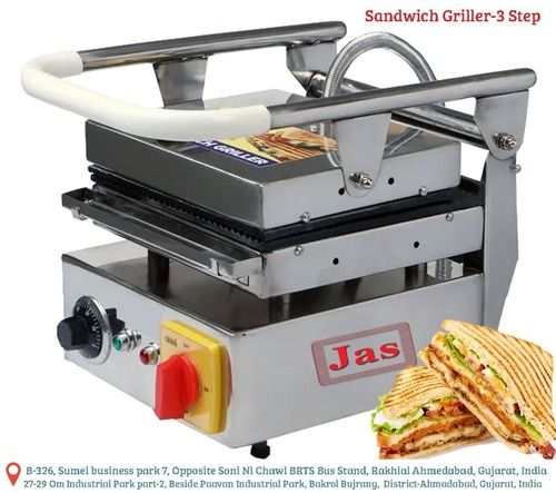 Semi Automatic Sandwich Griller