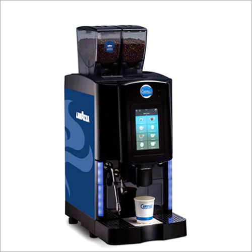 Black Stainless Steel Optima Soft Plus Coffee Machine