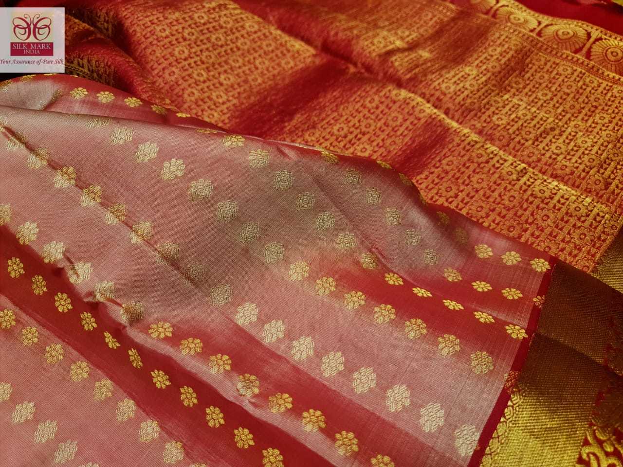 bridal wear pure kanjivaram silk saree