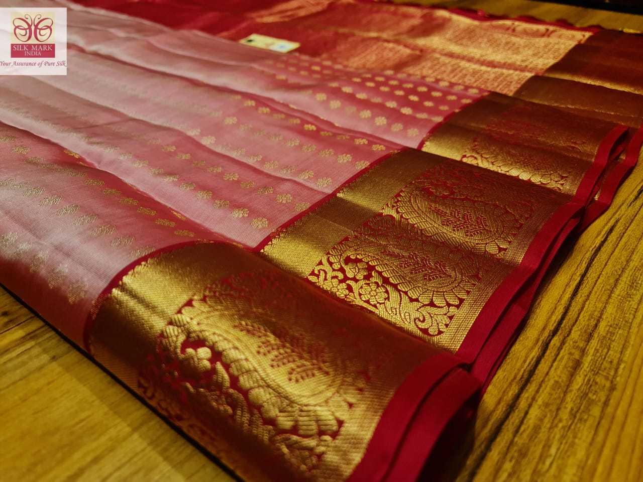bridal wear pure kanjivaram silk saree