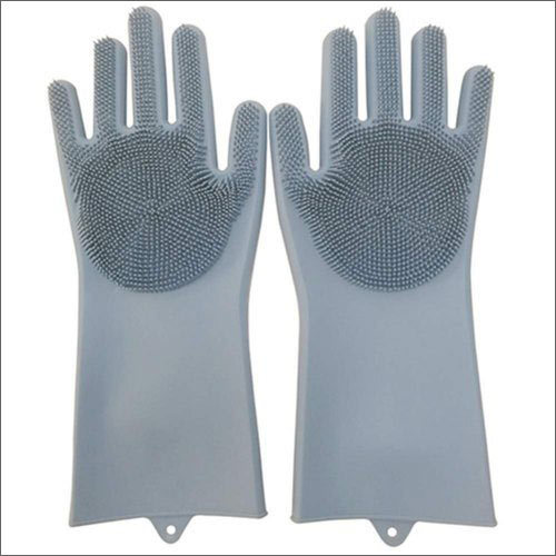 Washable Silicone Scrubber Gloves