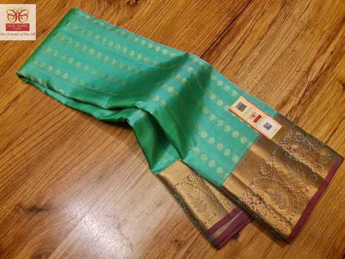 Tissuse Border Saree With Bridal Silk Saree