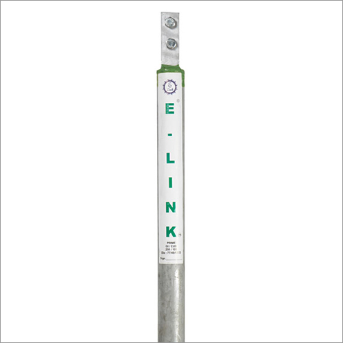 E Link Galvanized Earthing Electrode - Color: Silver