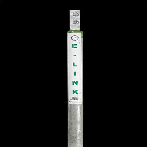 E Link Galvanized Earthing  Electrode - Color: Silver