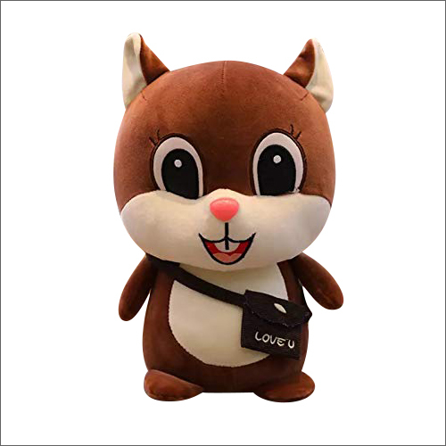 Chocolate Squirrel Soft Toy