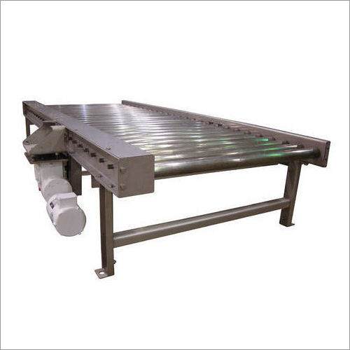 Stainless Steel Roller Conveyor Size: As Per Client Requirements