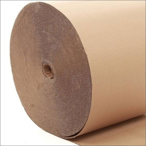Brown Plain Corrugated Paper Roll