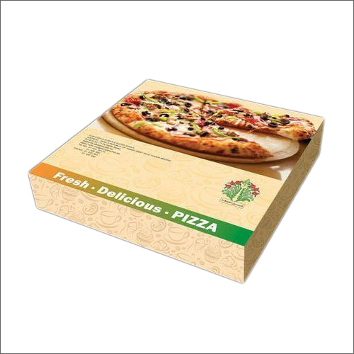 3 Ply Printed Pizza Packaging Box Size: Customized