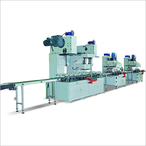 Automatic Can Body Forming Line For 20L Round Conical Pail Power Source: Electricity