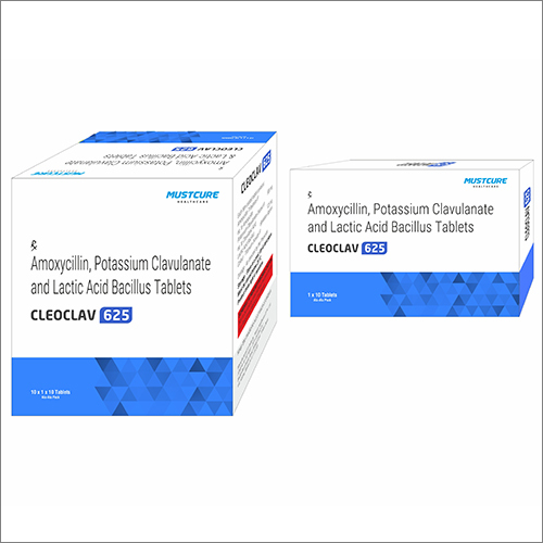 Amoxycillin Potassium Clavulanate And Lactic Acid Bacillus Tablets