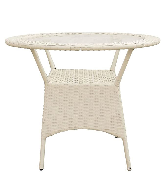 TABLE CHAIR SET(OFF WHITE)