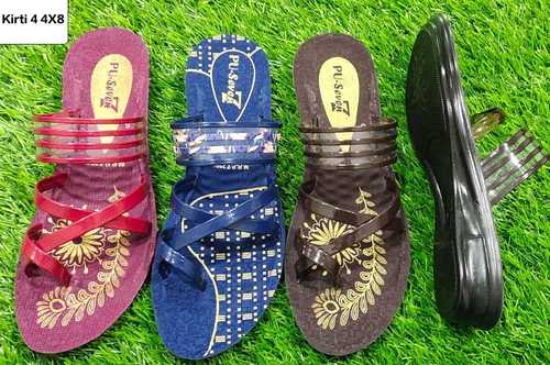 Ladies PU Slipper for Everyday Use