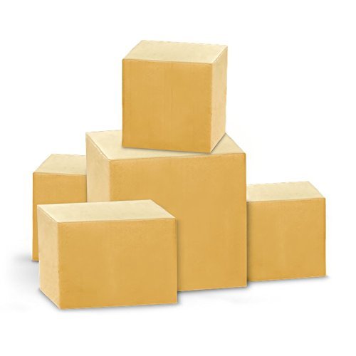 Box Brother 3 ply Brown Corrugated Packing Boxes Length 3.5 inch Width 3.5 inch Height 3.5 inch