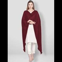 Red Dupatta - Other Material, M/L Sizes Available, Pink & Red Colors | Plain Design for Agricultural Use, Versatile Bag Solution