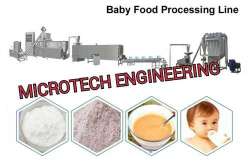 Baby food processing line