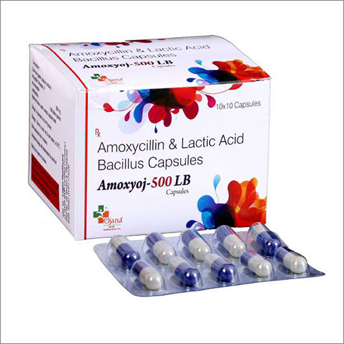 Amoxycillin And Latic Acid Bacillus Capsules General Medicines