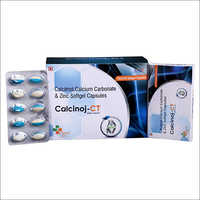 Calcitrio Calcium Carbonate and Zinc Softgel Capsules