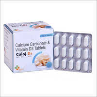 Calcium Carbonate And Vitamin D3 Tablets