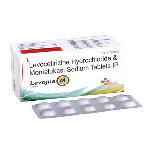 Levocetirizine Hydrochloride And Montelukast Sodium IP Tablets