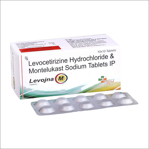 Levocetirizine Hydrochloride And Montelukast Sodium Ip Tablets General Medicines