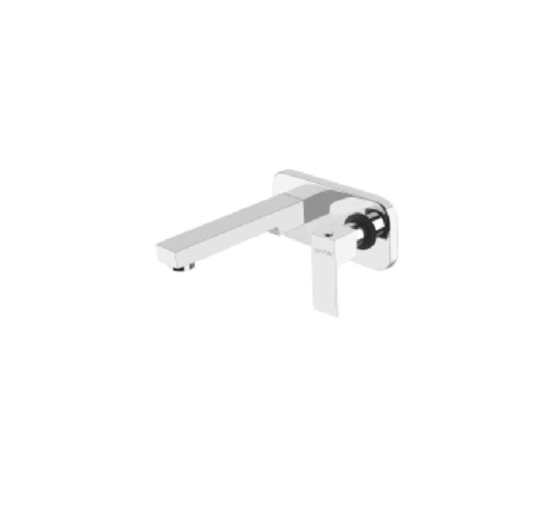Sink cock concealed wall mounted body