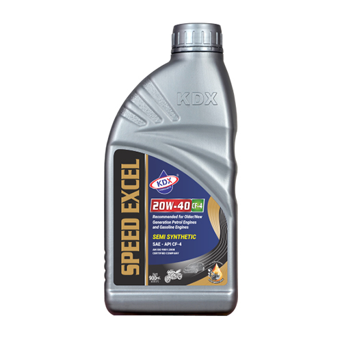900ml Speed Excel 20W40 CF-4 Semi Synthetic Bike Engine Oil Multi Grade Oil